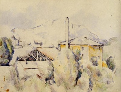 Paul Cezanne The Lime Kiln 1894 17''x 22'' Archival Art Print