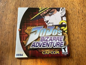 JoJo's Bizarre Adventure Sega No Game Case And Manual Only - Registration Card