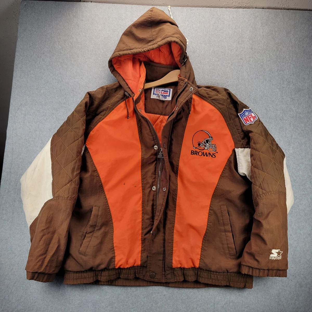 NFL クリーブランドベアーズ　ジャケット 古着 80~90年代 スターター Starter NFL CHICAGO BEARS シカゴベアーズ