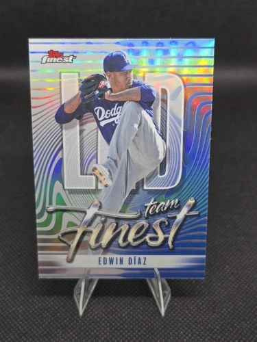 2026 Topps Finest Edwin Diaz Refractor (RAW)