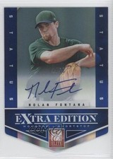 2012 Elite Extra Edition 11/50 Nolan Fontana #22 Auto 0q7