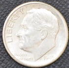 1949-S AU 90% Silver Roosevelt Dime