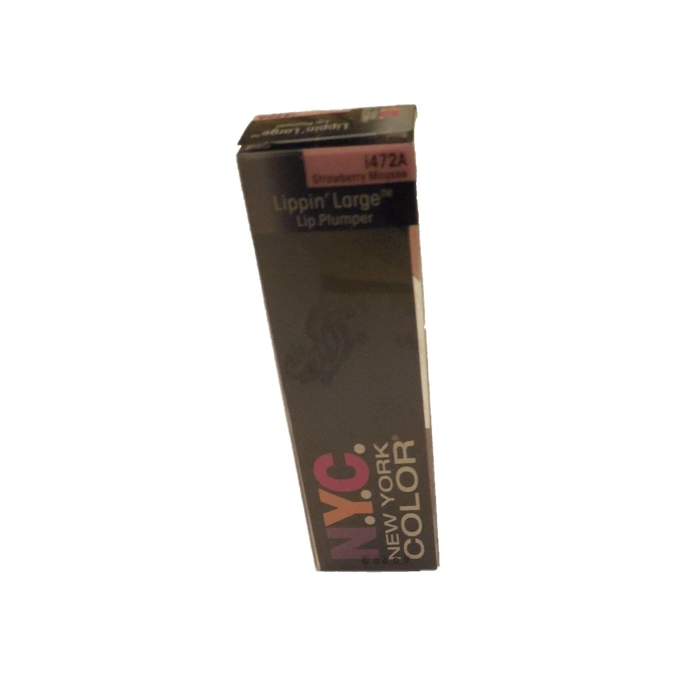 NYC Lippin большой кромки Plumper клубничный мусс i472A - Изображение 2 из 2