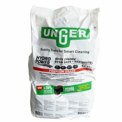 Unger DIB84 nLite HydroPower QuickChange 4 x 6 Liter Harzbeutel - Sack