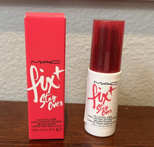 MAC Fix Stay Over Alcohol-Free Long Lasting Setting Spray Travel .44oz/13ml