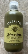 New & Sealed - Aruba Aloe After Sun Skin Repair Lotion - MADE IN ARUBA - 8.5 oz