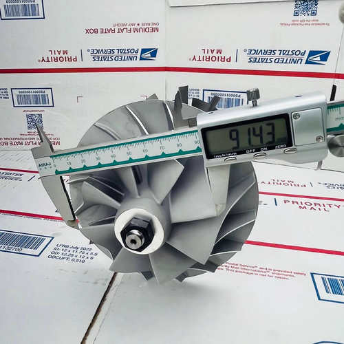 Turbo Shaft Rotor Fits Cummins Marine K38 HX80M 3596961 3534625 2882021 - Imagen 1 de 7