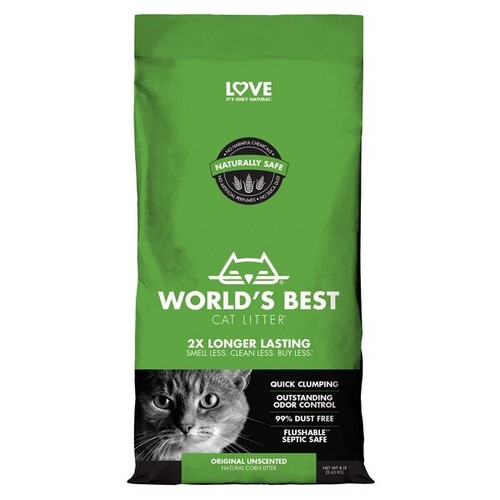 World's Best Cat Litter, Clumping, Biodegradable, Original (All Sizes