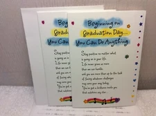 BLUE MOUNTAIN ARTS GRADUATION GREETING CARDS New w/Envelope LOT OF 2 "Can Do..."