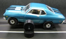 4 PR. AURORA T-JET AUTO WORLD, J/L FRAY .400" OD TUFF-1 DRAG RACING SUPER TIRES 