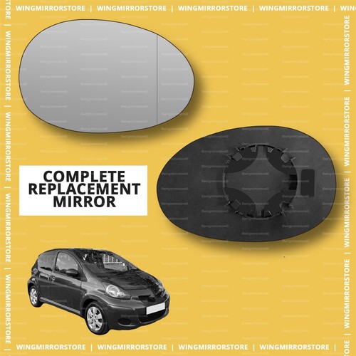 Right Driver side for Toyota Aygo 0514 Wide Angle wing mirror glass
