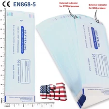 200-7000 Sterilization Pouches 3.5 " x 10 " Dental Medical Self Seal Pouch Bag