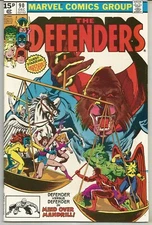 The Defenders #90 : December 1980 : Marvel Comics..