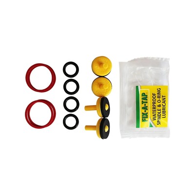 FIX-A-TAP 13mm 1/2'' Nylon Tap Valve Repair Kit - 4 Pack