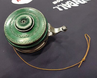 Ancien Moulinet Mouche Automatique Shakespeare Silent Tru-Art N°1837 Vintage Vert