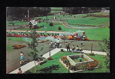 1960s Miniature Steam Engine Train Dutch Wonderland
