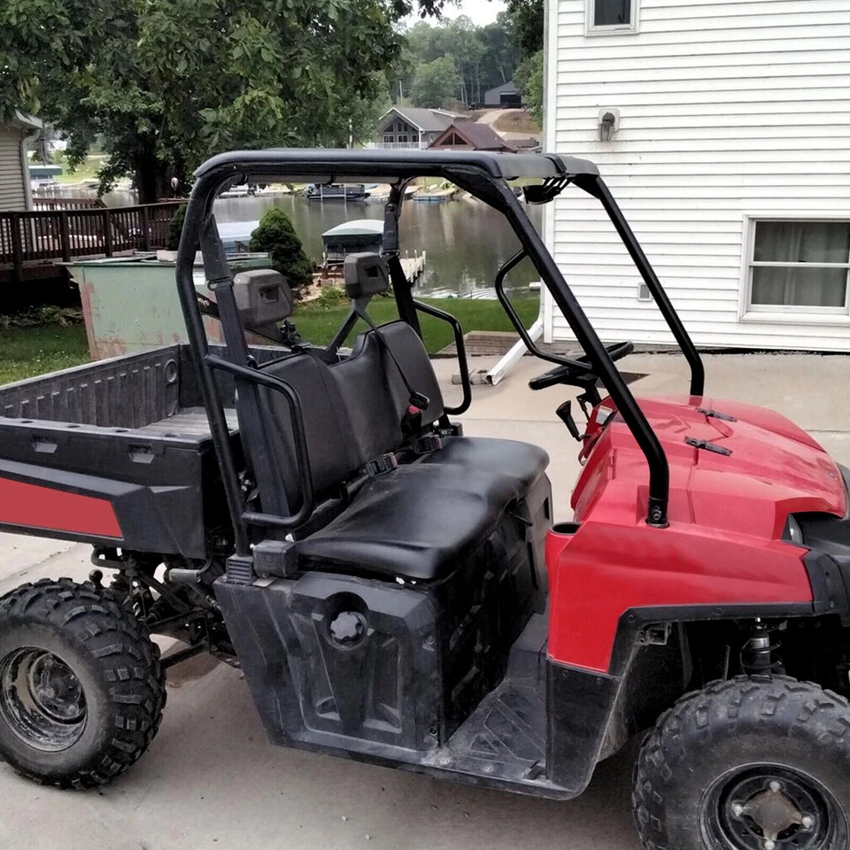 Plastic Clear Full Size Front Windshield Fit Polaris Ranger XP 500 800 2009-2024 - Imagem 2 de 4
