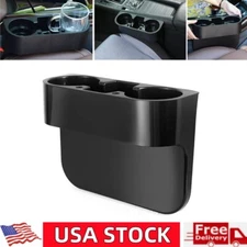 Universal SUV Car Seat Seam Wedge Cup Holder Cell Phone Holder Storage Organizer