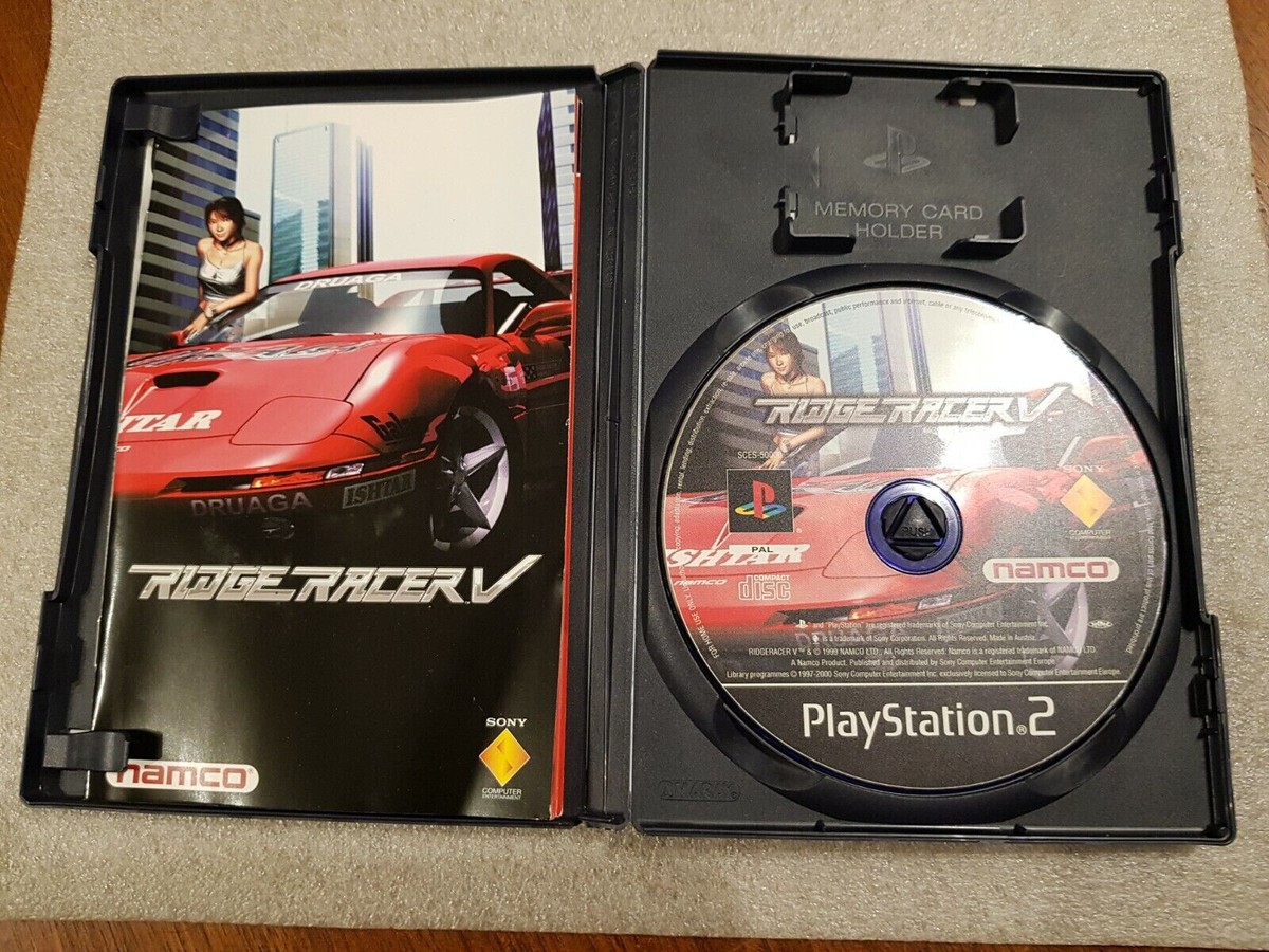 Lot 4 Jeux PS2 Rétro : Theme Park World, Paris Dakar Rally, Wipeout Fusion, Ridge Racer V