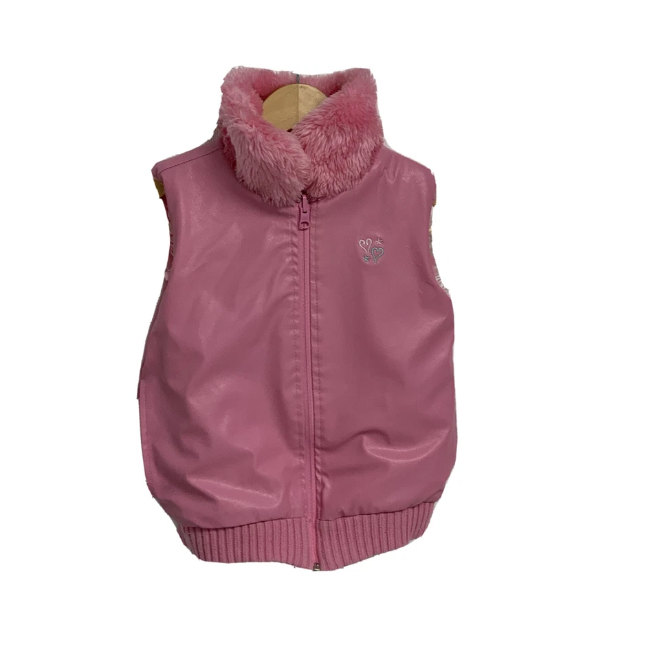 Чудесный мир Disney девочек двусторонний розовый жилет Динь-Динь колокольчик размер (7/8) - Изображение 2 из 4