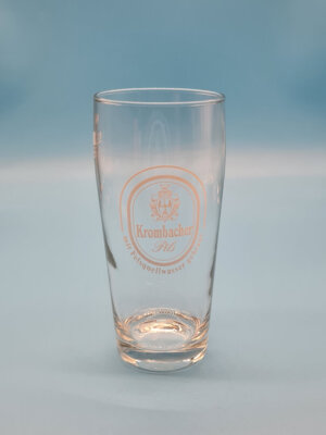 Krombacher Brauerei Bierglas Bier Glas alt Pils0 0,25