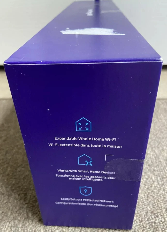 NIB SEALED Samsung SmartThings Wi-Fi 3-Pack + Smart Home Hub  ET-WV525KWEGUS - Image 4 of 4