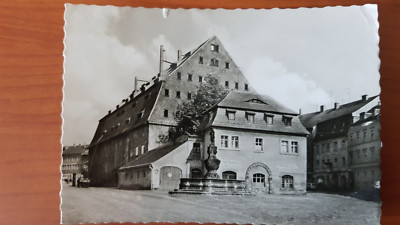 Postkarte 2113 gelaufen, Zittau, Marstall, Ansichtskarte, Sammlung