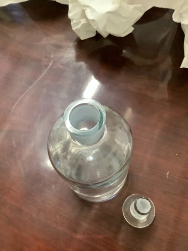 KIMAX Vintage graduated solution Science Laboratory bottle with Stopper 1000ML - Picture 12 of 16