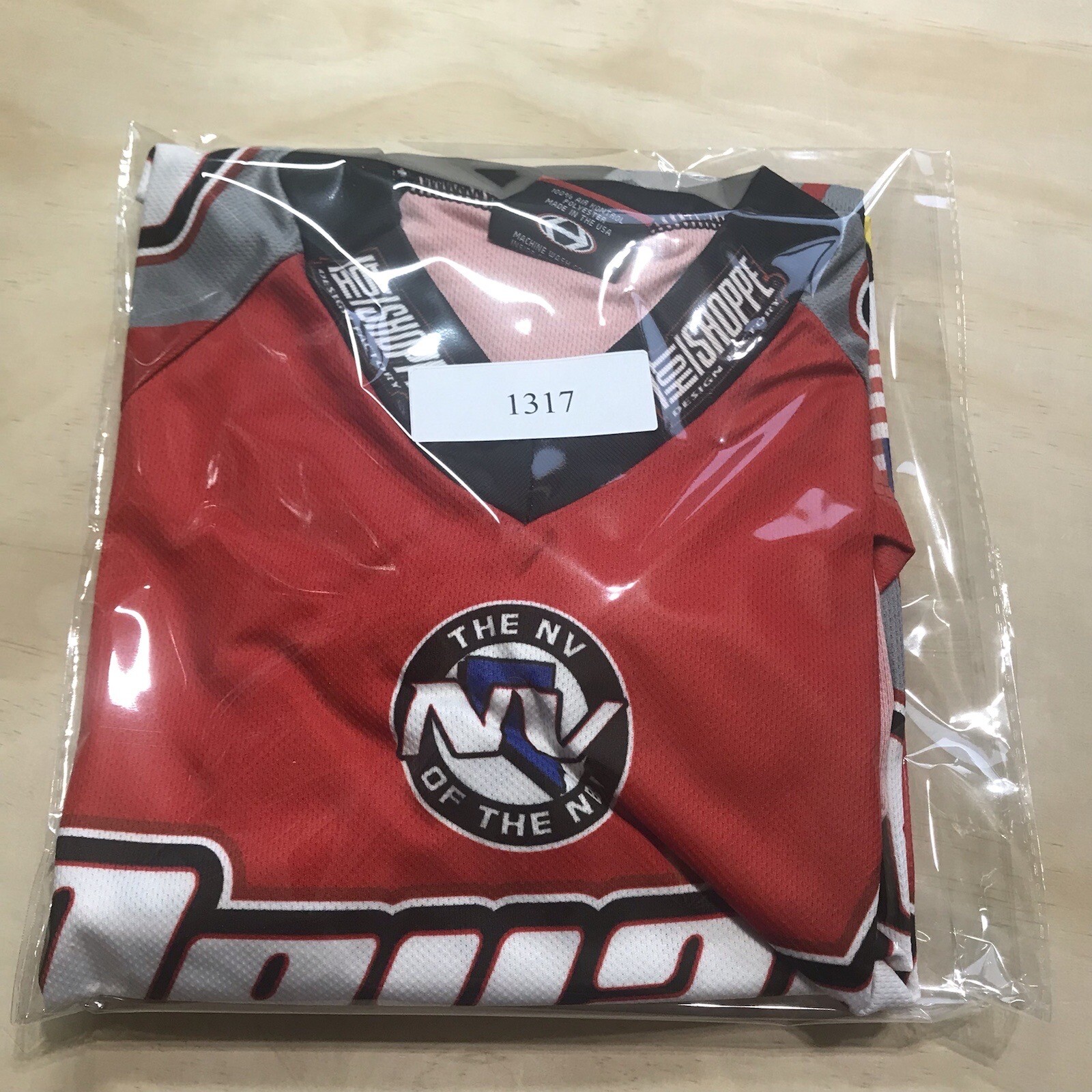 Hot Shoppe Designs BMX Cycling Jersey Mens Size Small Nevada 2005