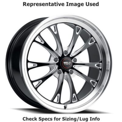 #ad Weld Racing S11308063450 Belmont 20quot;x8quot; Wheel Gloss Black Milled Diamond Lip $565.00