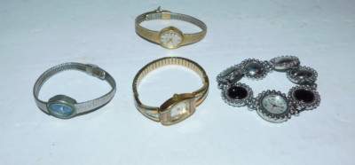 WOMENS PREOWNED WATCH WRISTWATCH JOB LOT ACCUTIME QUARTZMATIC JUBILEE 17 JEWEL