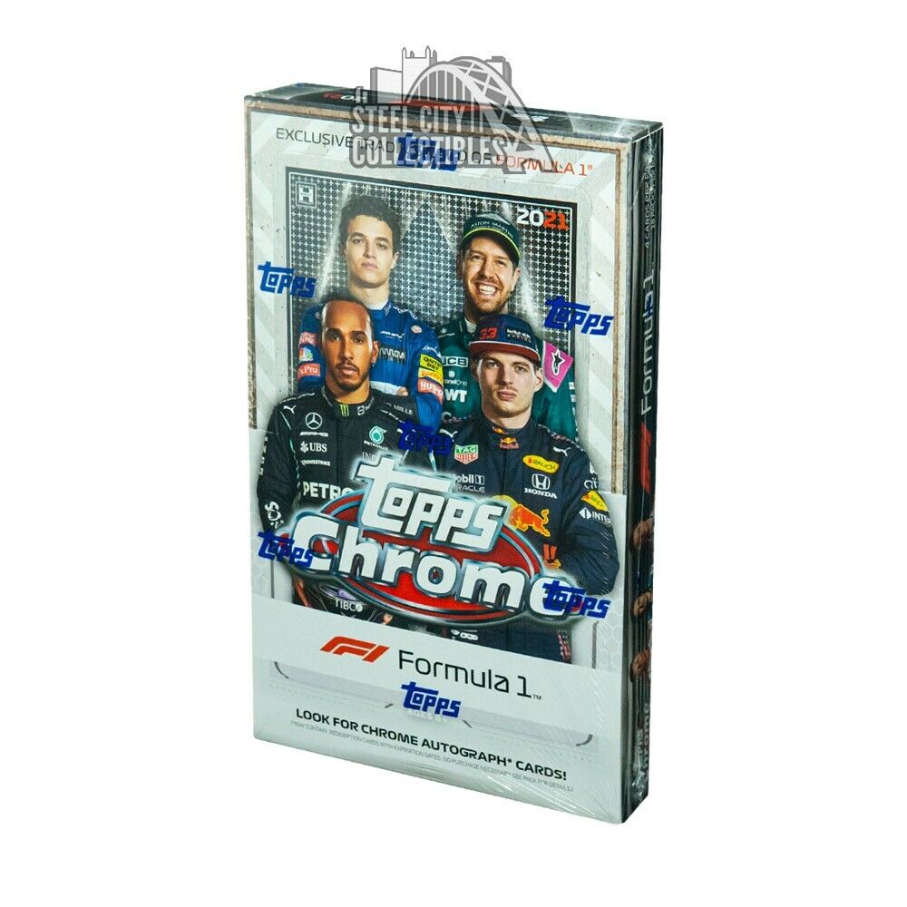 2021 Topps Chrome Formula 1 F1 Racing Hobby Box 887521103331 | eBay