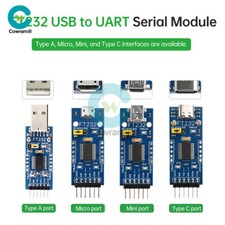 USB to TTL FT232 Serial Communication Module FT232RL Chip Blue Board