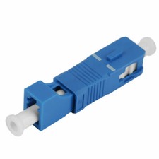 SC Male to LC Female Single-Mode Fiber Optic Hybrid Optical Adaptor Converter-96
