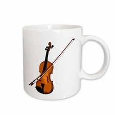 3dRose Violin Mug
