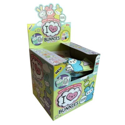 Topps - Bunnies - I love Bunnies - Sammelfiguren - 1 Display (8 Tüten)