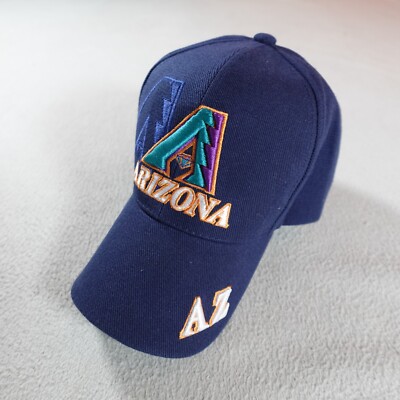 Vintage Arizona Diamondbacks  Hat Strap Back Blue Baseball Cap Hook Loop Sports