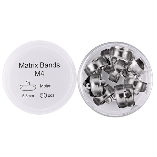 50pcs/Box Dental Metal Matrices Sectional Contoured Matrix Refill Soft Band - Picture 15 of 16