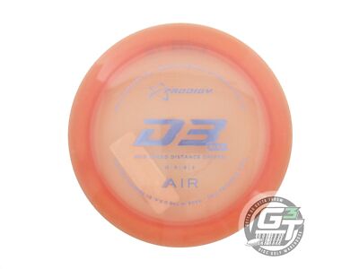 NEW Prodigy Discs AIR D3 Max 167g Orange Lilac Foil Distance Driver Golf Disc