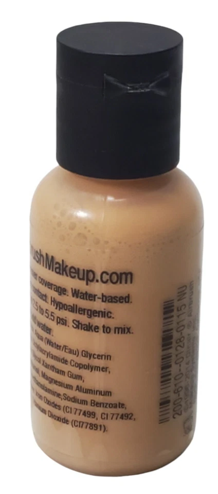 Dinair Airbrush Makeup Glamour Foundation 1.15 oz C128 NOS - image 3 of 4