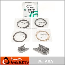 Piston Rings Main Rod Bearings Fit 83-93 Ford Probe Mazda 626 Mx6 2.0l 2.2l