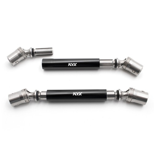 For Axial Capra 1.9 UTB RC Car Upgrade Parts KYX Metal Front + Rear Drive Shaft - Picture 2 of 6