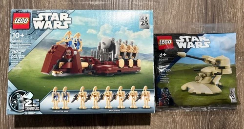 LEGO Star Wars 40686 Trade Federation Troop Carrier + 30680 AAT SEALED