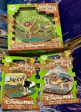 Muppets Disney Parks Day Animal Kingdom Pin Set of 3 Limited Edition