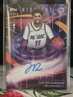 Topps Midnight Rookie Serial 17/50 Jase Richardson Orlando Magic Autograph