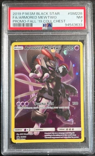 Armored Mewtwo SM228 PSA 7