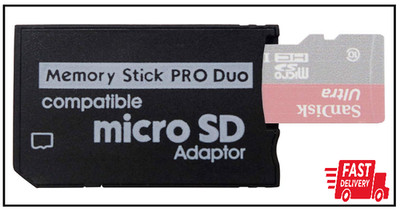 32GB Memory Stick MS Pro Duo Adapter Card for PSP Cybershot Camera(only adapter)