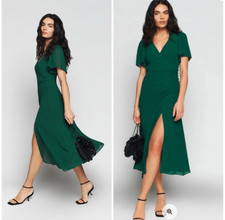 Reformation Breanna Midi Dress Size 0