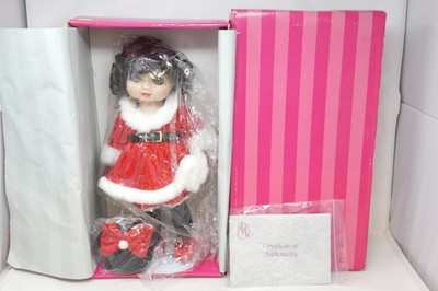 Disney Marie Osmond Fine Collectibles Adora Minnie Holiday Belle Doll Open Box
