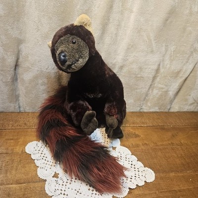 RARE Ring Tailed Mongoose Plush Badger Discovery Kids Stuffed Animal Toy Large
